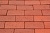 Клинкерная тротуарная плитка - брусчатка Lode JANKA Красная 200х100х52 мм