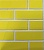 Глазурованная клинкерная фасадная плитка под кирпич ABC Gelb 310 желтая, 240*115*10 мм
