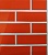 Глазурованная клинкерная фасадная плитка под кирпич ABC Orange 320 оранжевая, 240*115*10 мм